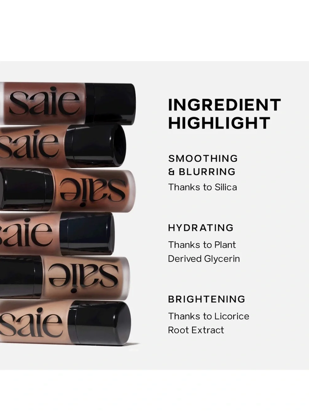 SAIE Dew Bronze Soft-Focus Sculpting Liquid Bronzer